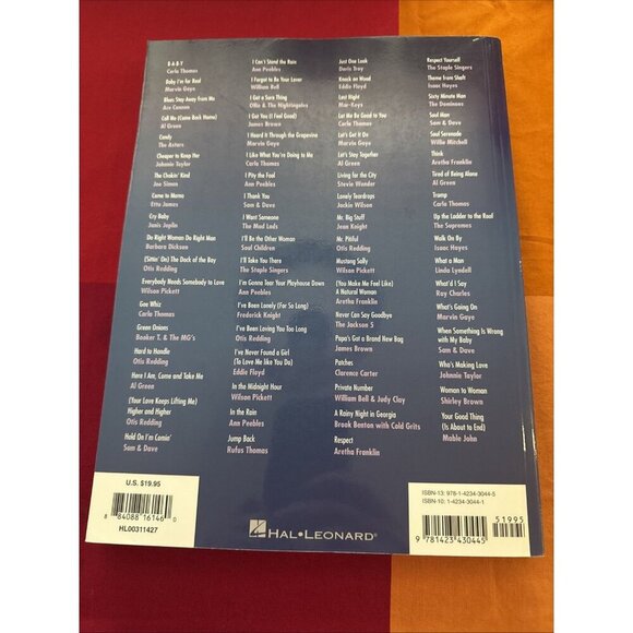 The Best Soul Songs Ever Hal Leonard songbook sheet music. Brand New - Picture 2 of 9
